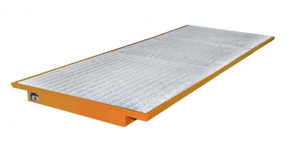 Einhängewanne Typ EHW-3600 - Für Palettenregale (Feldbreite 3600 mm)