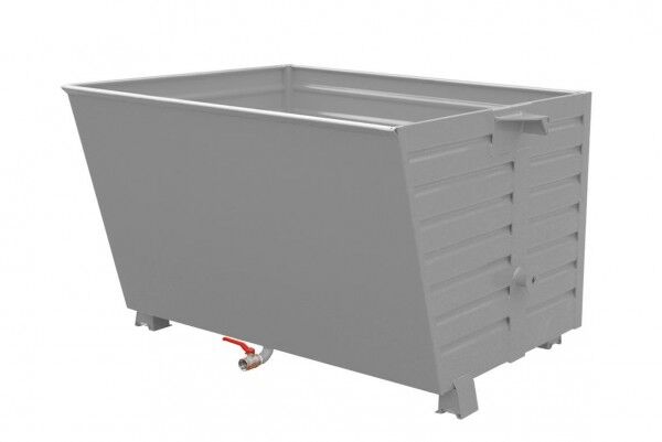 Späne-Stapelkipper Typ BSL-150 mit Lochblecheinsatz