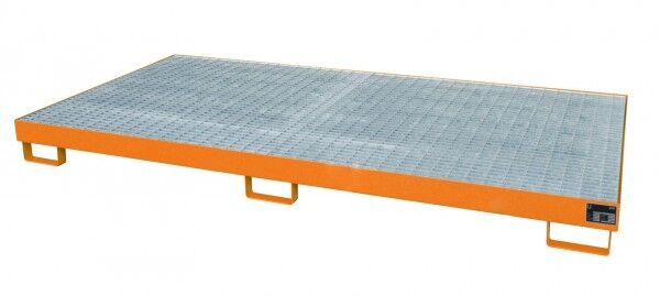 Regalwanne Typ RW-GR-2700-1 - Für Palettenregale (Feldbreite 2700 mm)